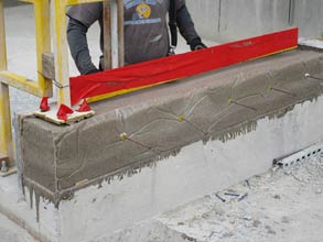 Reconstrucción de una pared con Belzona 4154